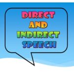 Direct and Indirect Speech