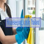 Housekeeping Job in Thailand