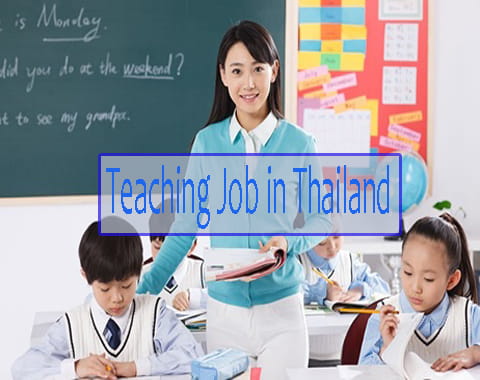Teaching Job in Thailand